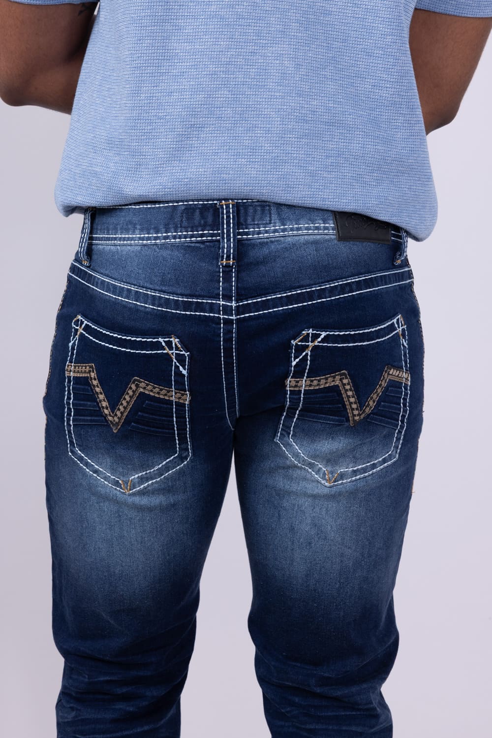 True Luck Livingston Bootcut Stretch Jeans for Men | TL17150055 - Image 6