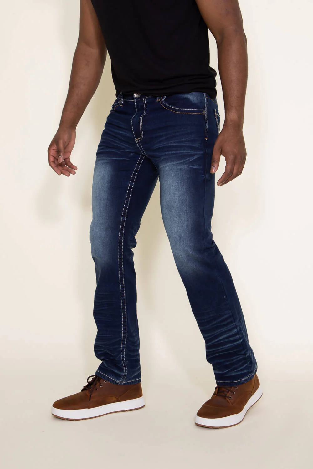True Luck Samson Bootcut Jeans for Men | TL19150016 - Image 4