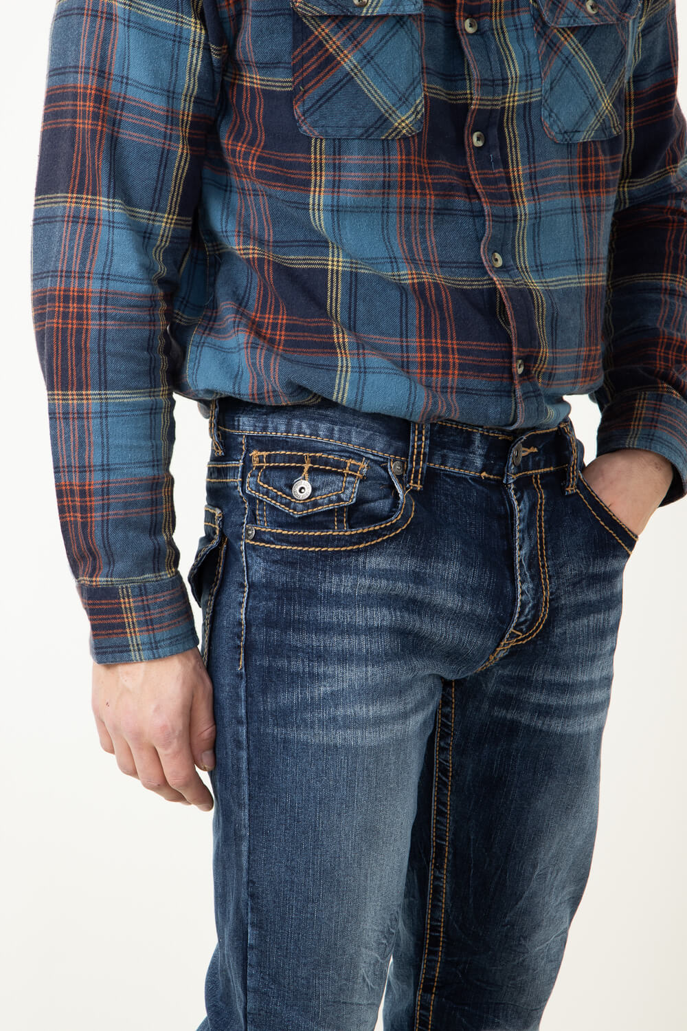 True Luck Marc Straight Jeans for Men | TL22032907 - Image 3