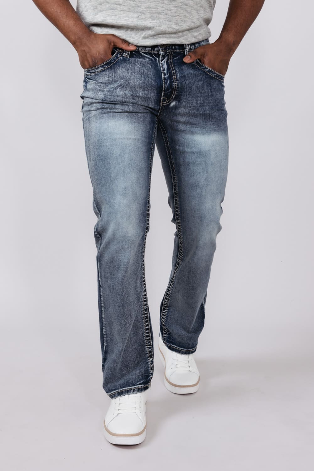 True Luck Massimo Bootcut Jeans for Men | TL21092910 - Image 2