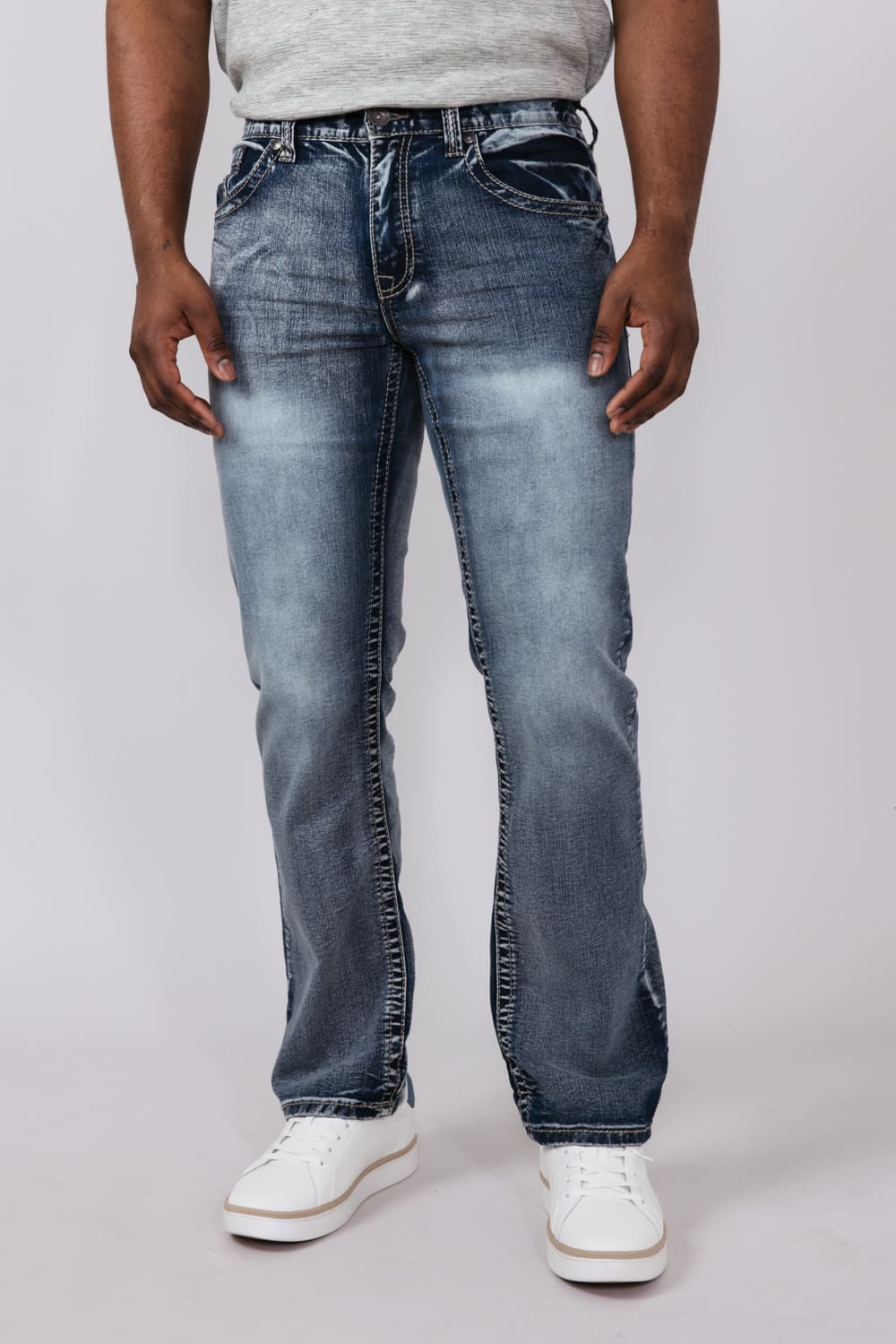 True Luck Massimo Bootcut Jeans for Men | TL21092910 - Image 4