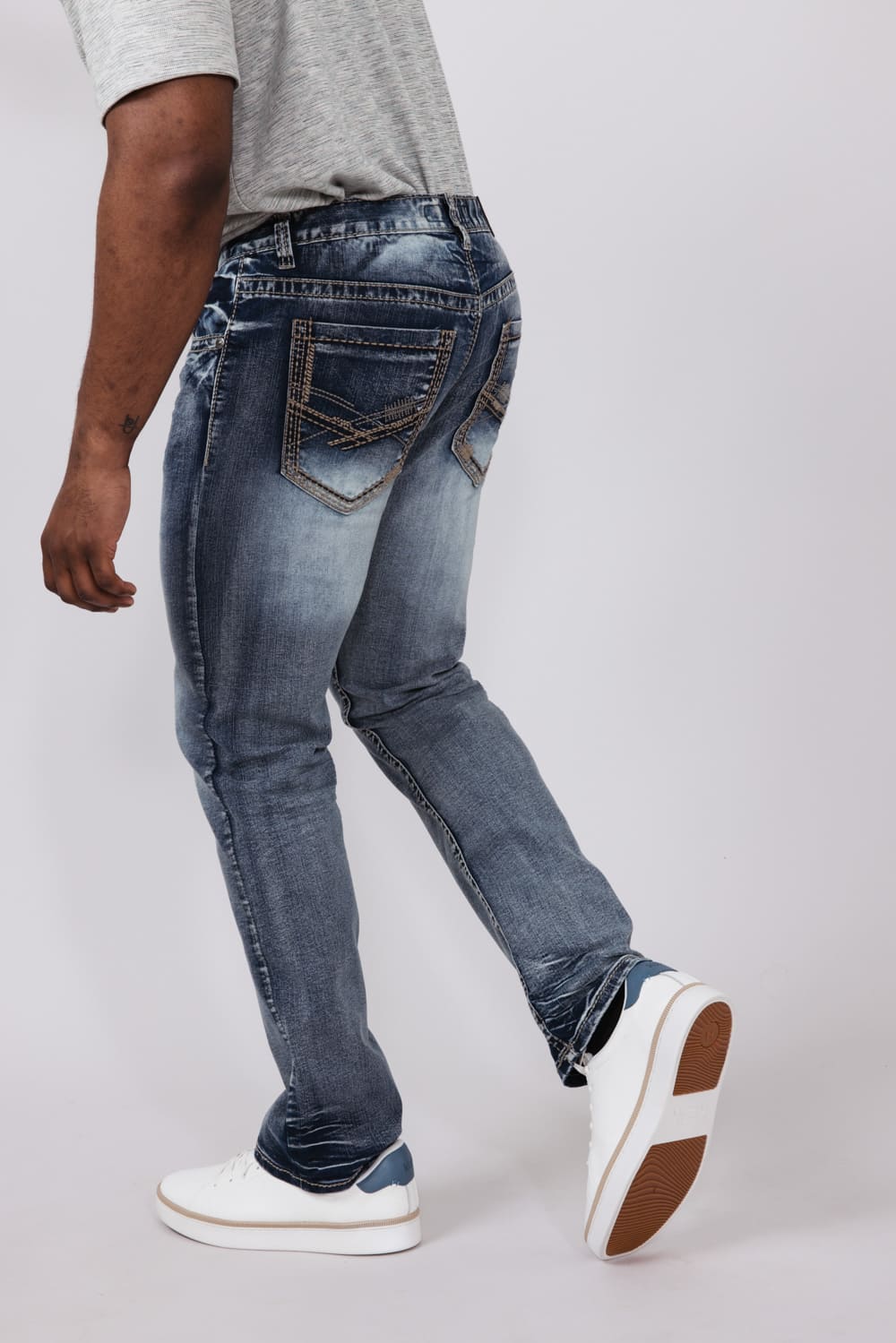 True Luck Massimo Bootcut Jeans for Men | TL21092910 - Image 5