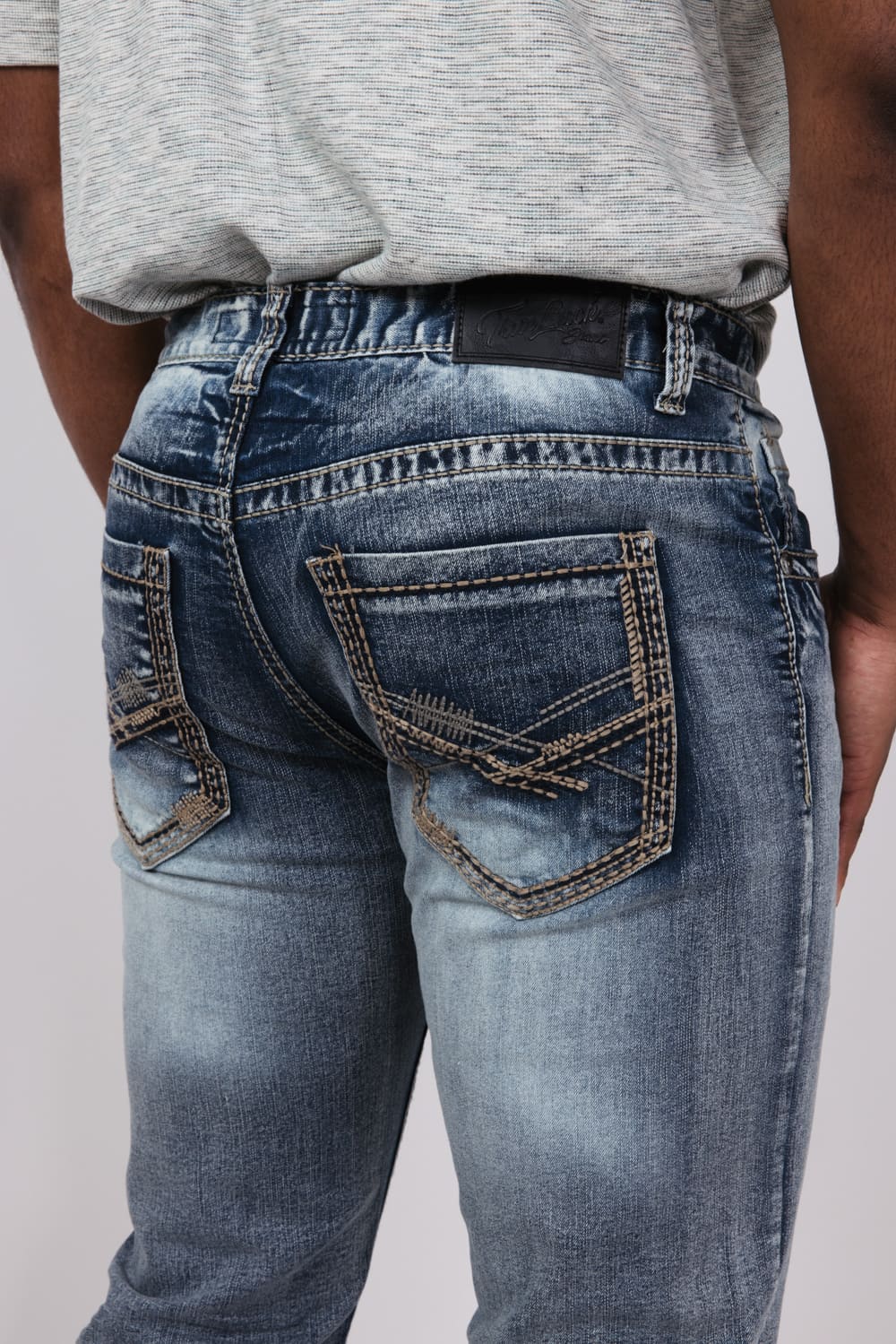 True Luck Massimo Bootcut Jeans for Men | TL21092910 - Image 6
