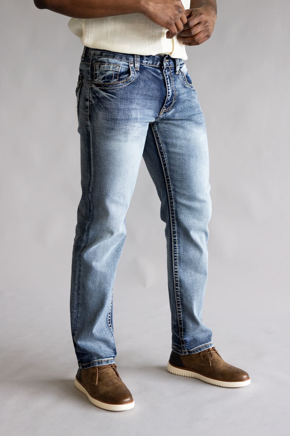 True Luck Micah Straight Jeans for Men | TL24081006 - Image 4