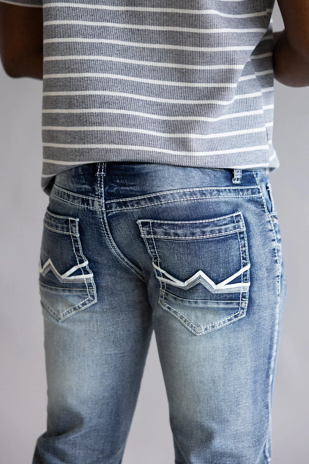 True Luck Nassau Straight Leg Jeans for Men | TL16350037 - Image 3
