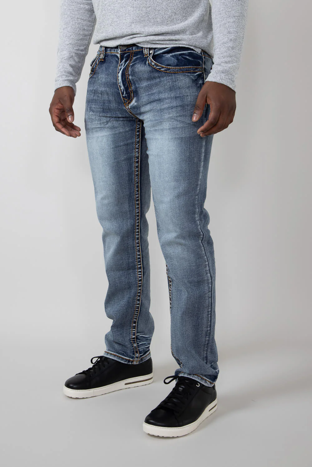 True Luck Waylon Straight Jeans for Men | TL23090603 - Image 4