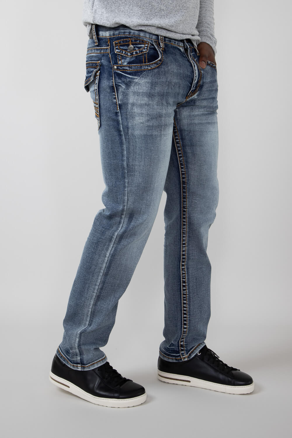 True Luck Waylon Straight Jeans for Men | TL23090603 - Image 5