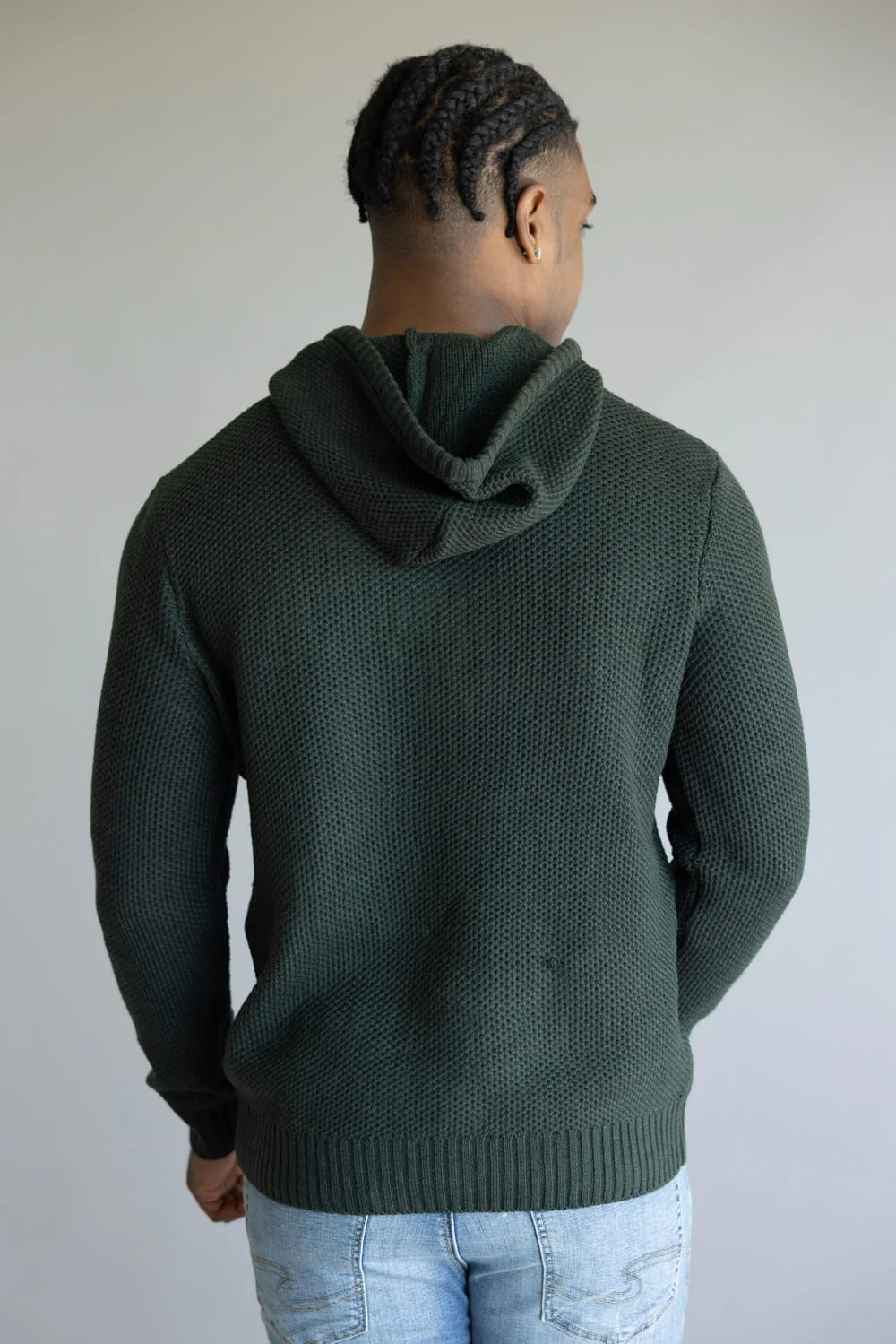 Union Hooded Sweater for Men in Dark Spruce | H302165-DKSPRUCE - Image 2