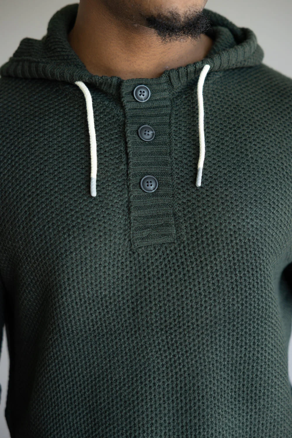 Union Hooded Sweater for Men in Dark Spruce | H302165-DKSPRUCE - Image 3