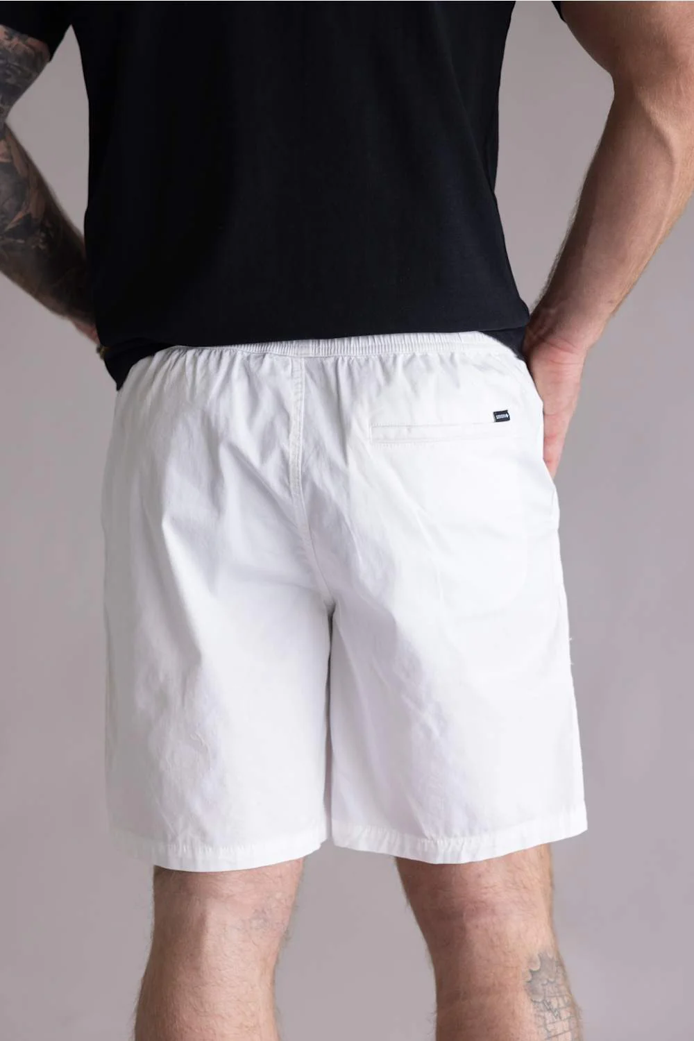 Union Sunsational 8” Shorts for Men in White | H18OUYD-WHITE - Image 3