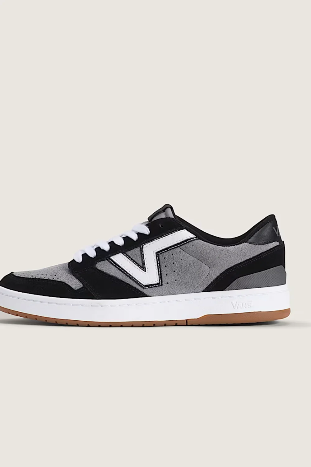 Vans Lowland 2.0 Sneakers for Men in Black/Gray | VN000D6RDE2 - Image 3