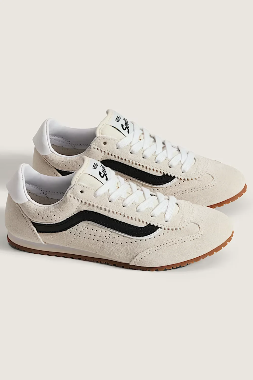 Vans Super Lowpro Sneakers for Women in Marshmallow | VN000D83CCZ1 - Image 3