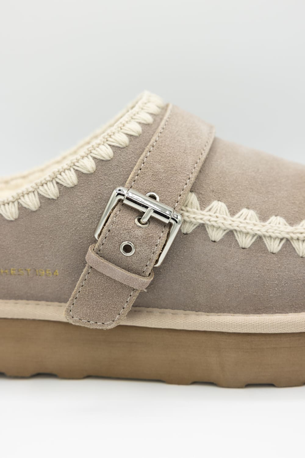 Vintage Havana Close Clogs for Women in Grey | 339 - Image 4