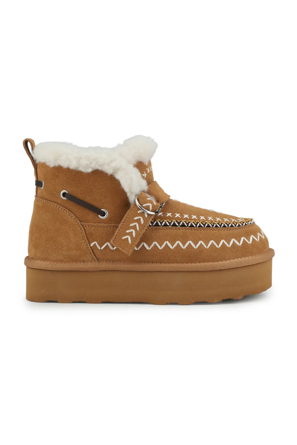 Vintage Havana Grand Booties for Women in Brown | 340 - Image 2