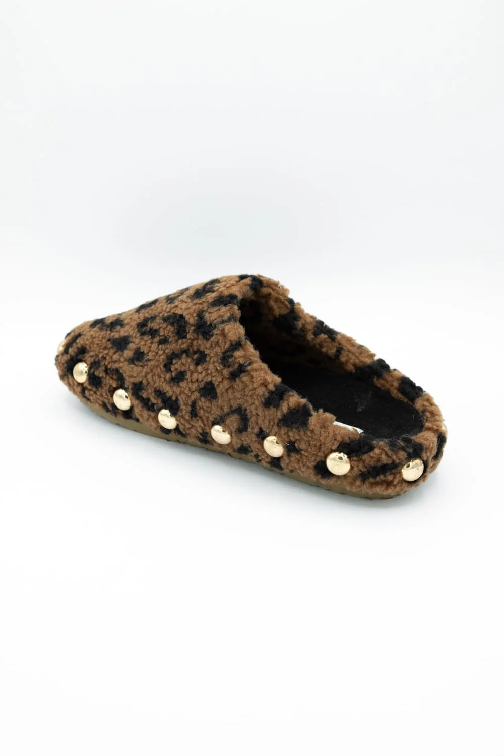 Vintage Havana Thrill Leopard Slippers for Women in Brown | 305 - Image 4