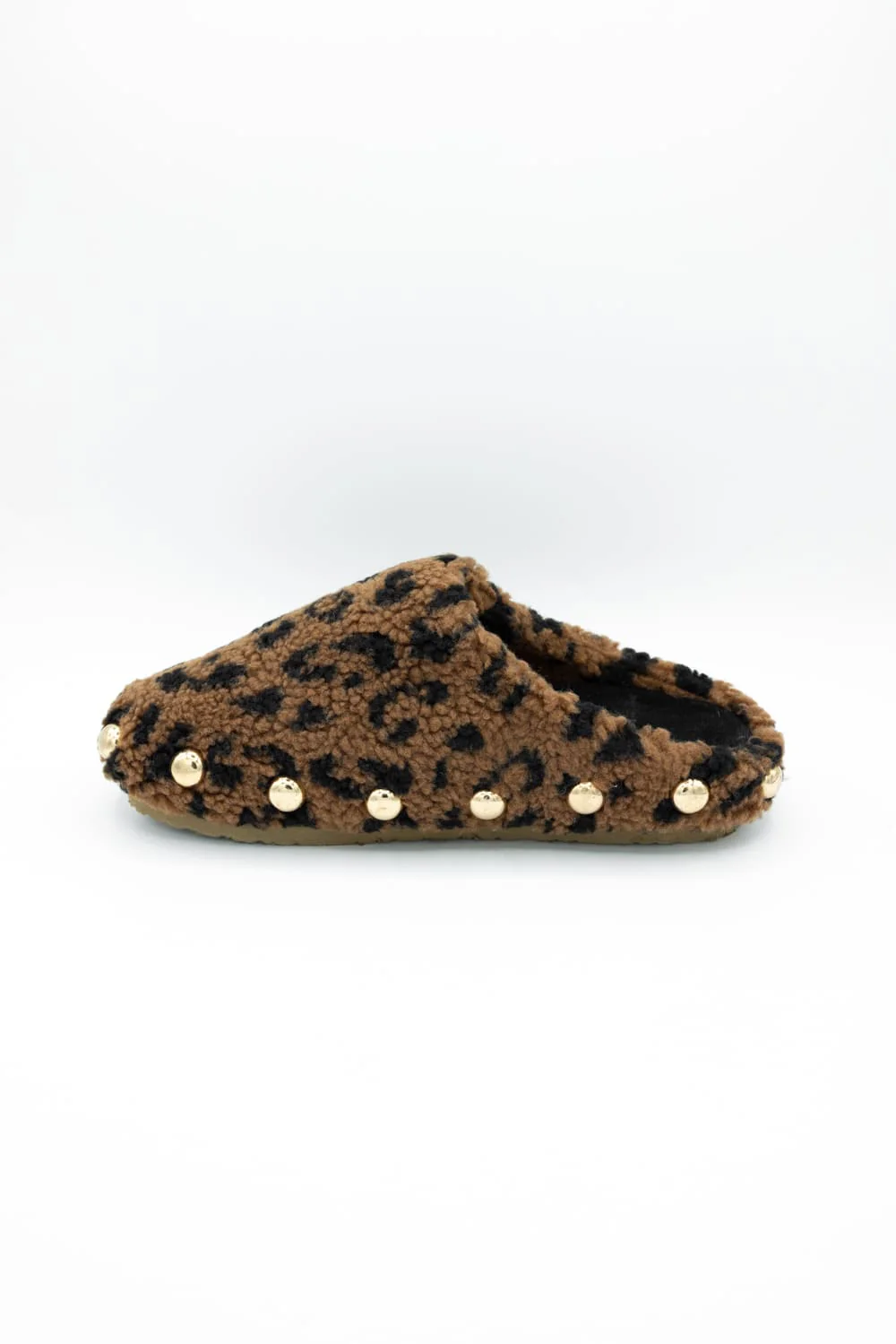Vintage Havana Thrill Leopard Slippers for Women in Brown | 305 - Image 5