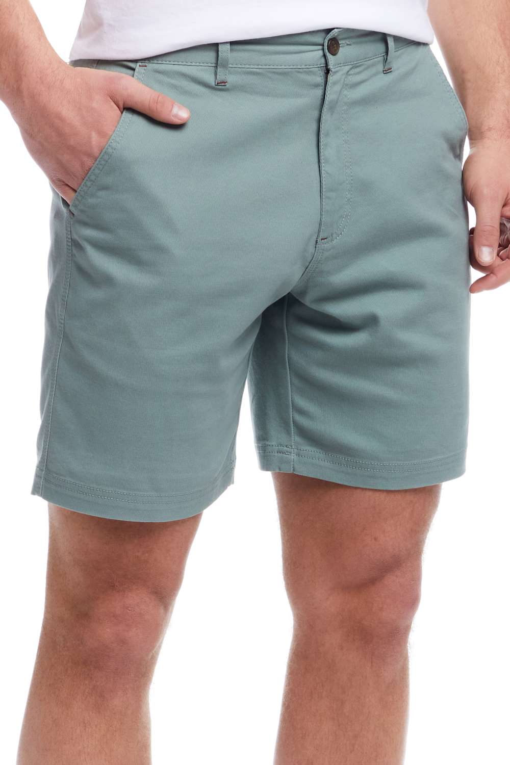 Weatherproof Vintage 8" Twill Shorts for Men - Image 3