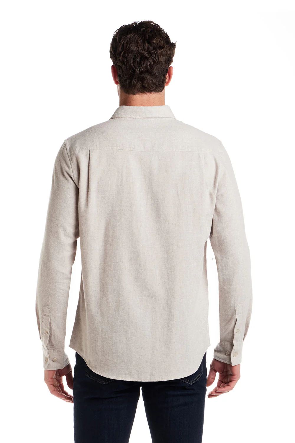 Weatherproof Vintage Antique Heather Flannel Shirt for Men in Natural | F2585940GK-NAT - Image 2