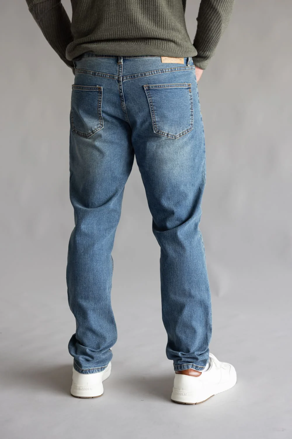Weatherproof Vintage Athletic Jeans for Men in Rainwash | WP25-96AT-RAINWASH - Image 4