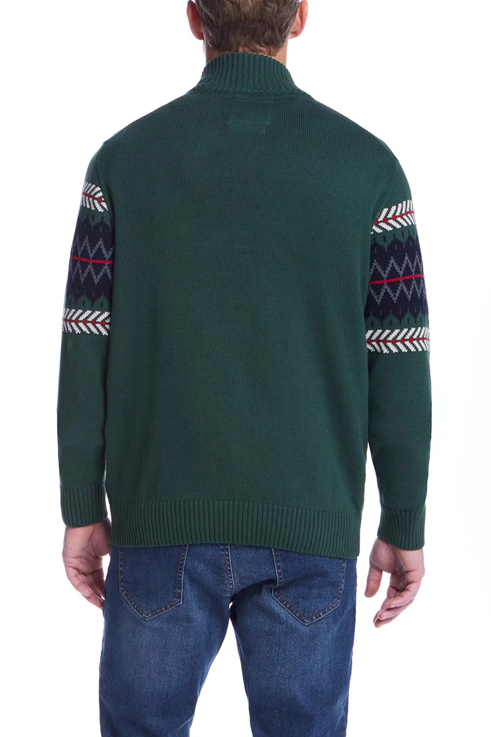 Weatherproof Vintage Bold Yoke Quarter Zip for Men in Mountain View | F2540571GK-MOUNTAINVIEW - Image 2