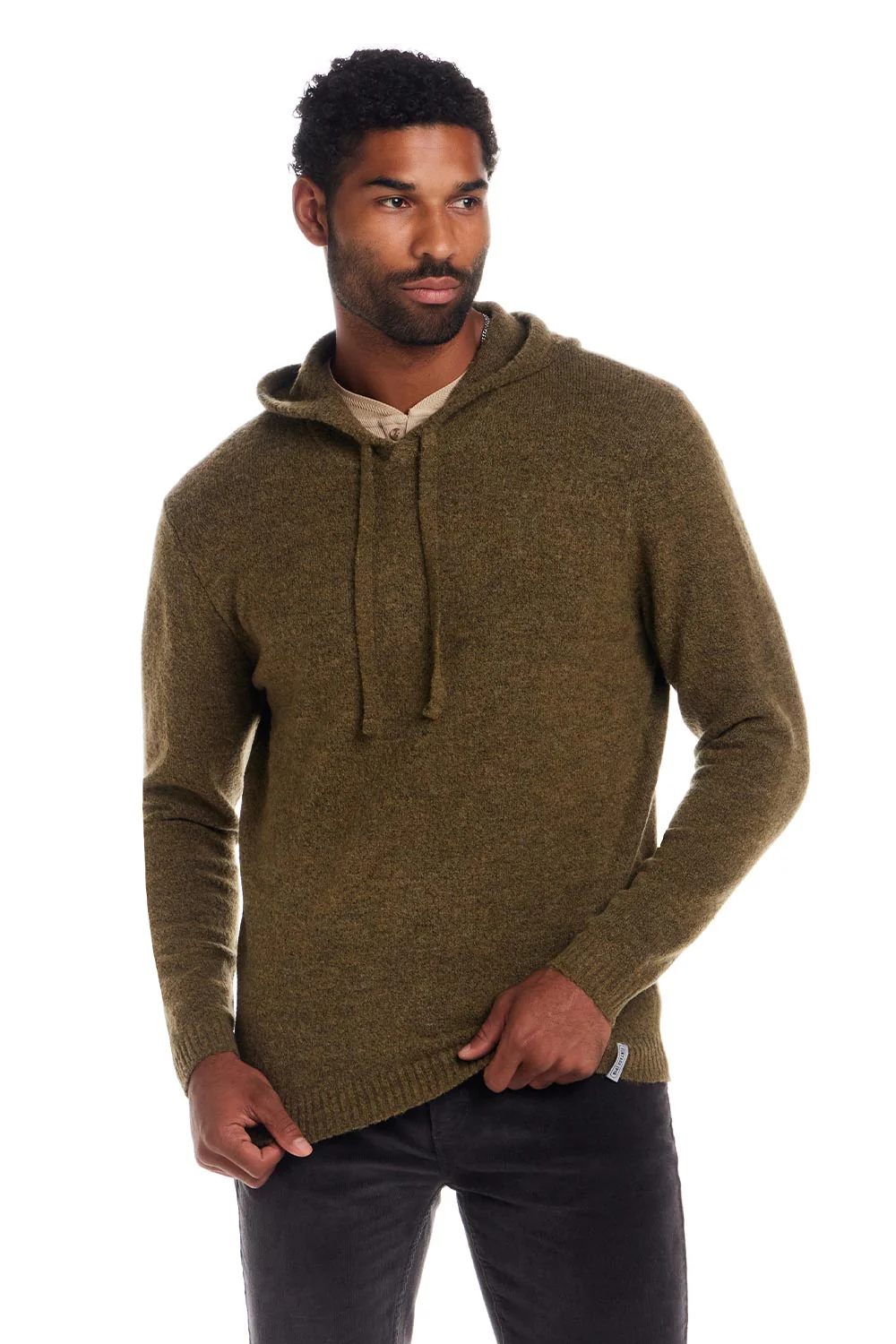 Weatherproof Vintage Boucle Hoodie Sweater for Men - Image 4