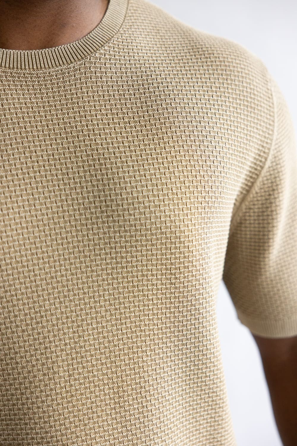 Weatherproof Vintage Brick Crew Shirt for Men in Kelp | S2640815GK-KELP - Image 2