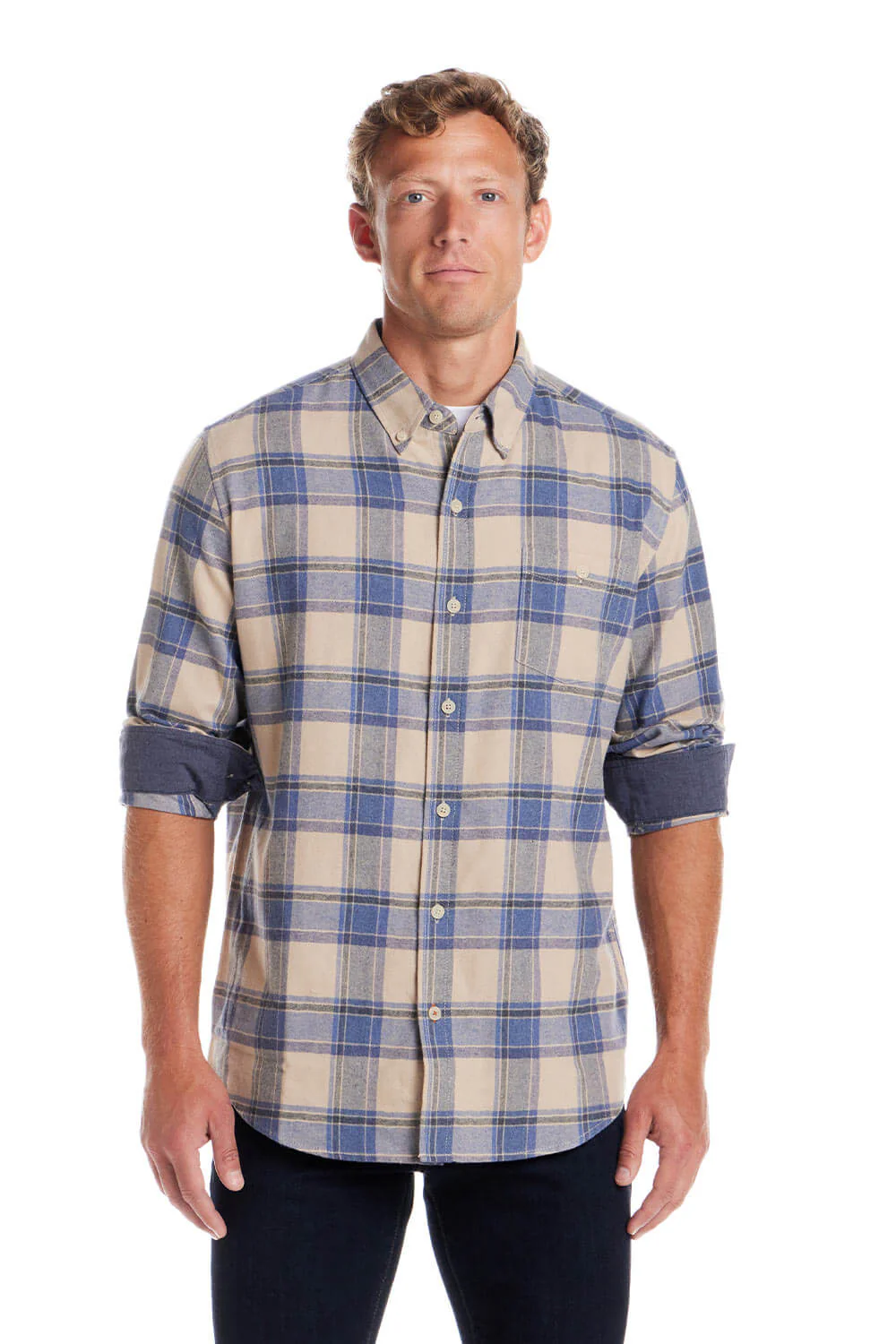 Weatherproof Vintage Brushed Flannel Shirt for Men - Image 4