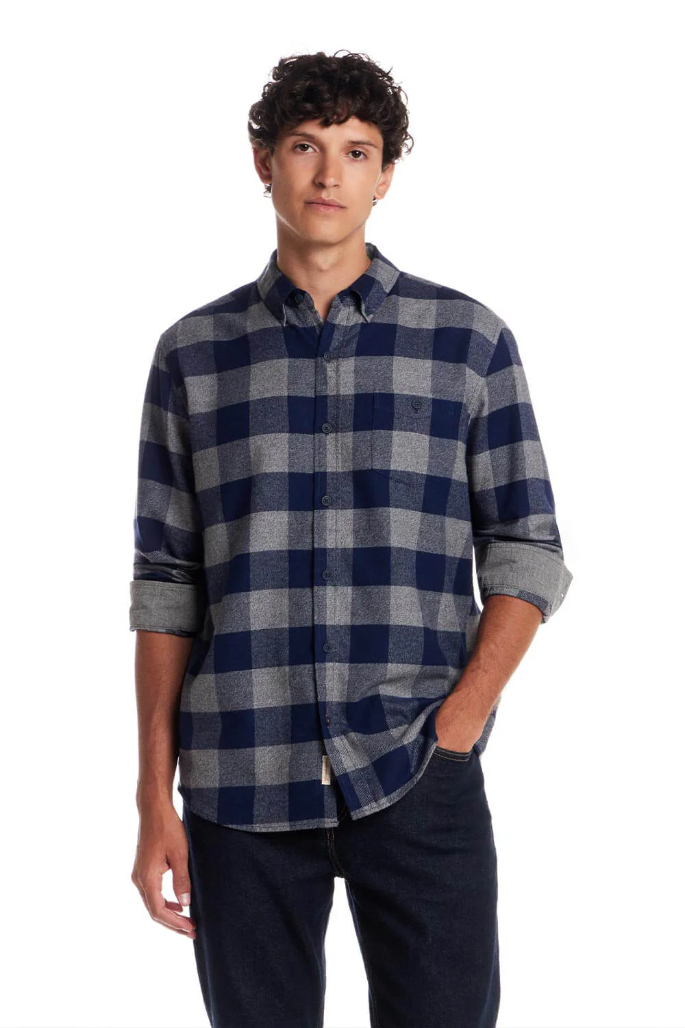 Weatherproof Vintage Brushed Flannel Shirt for Men - Image 6