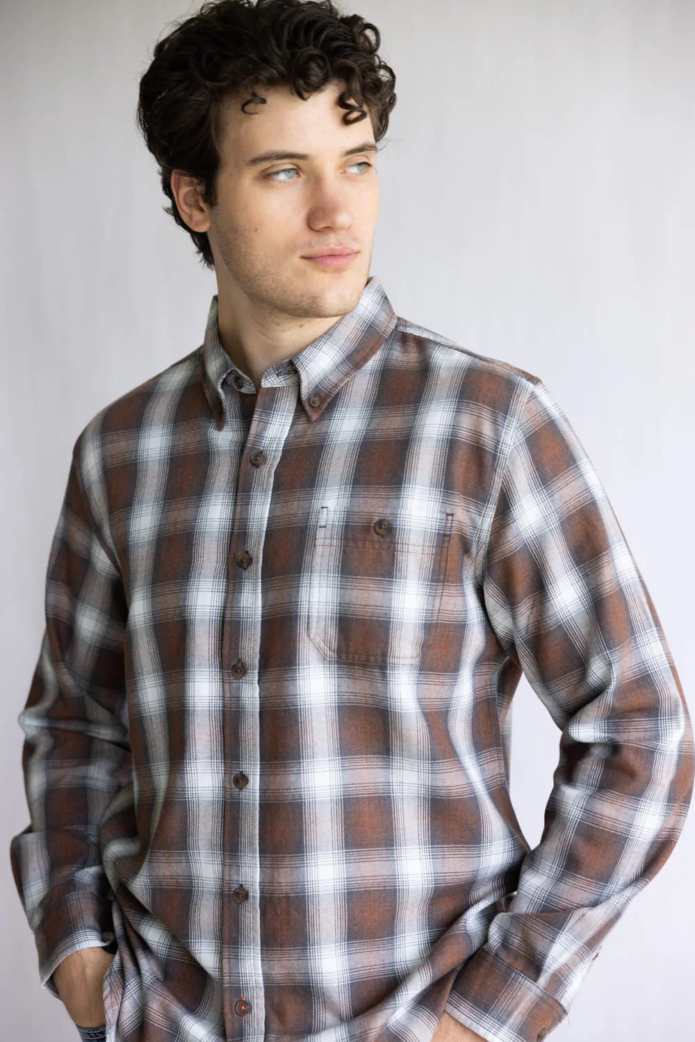 Weatherproof Vintage Burnout Flannel Shirt for Men - Image 2
