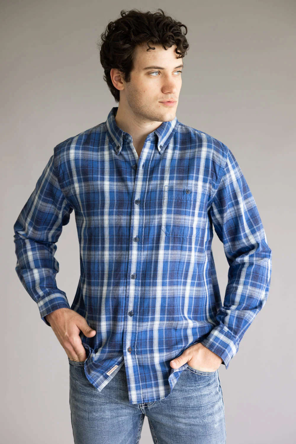 Weatherproof Vintage Burnout Flannel Shirt for Men - Image 3