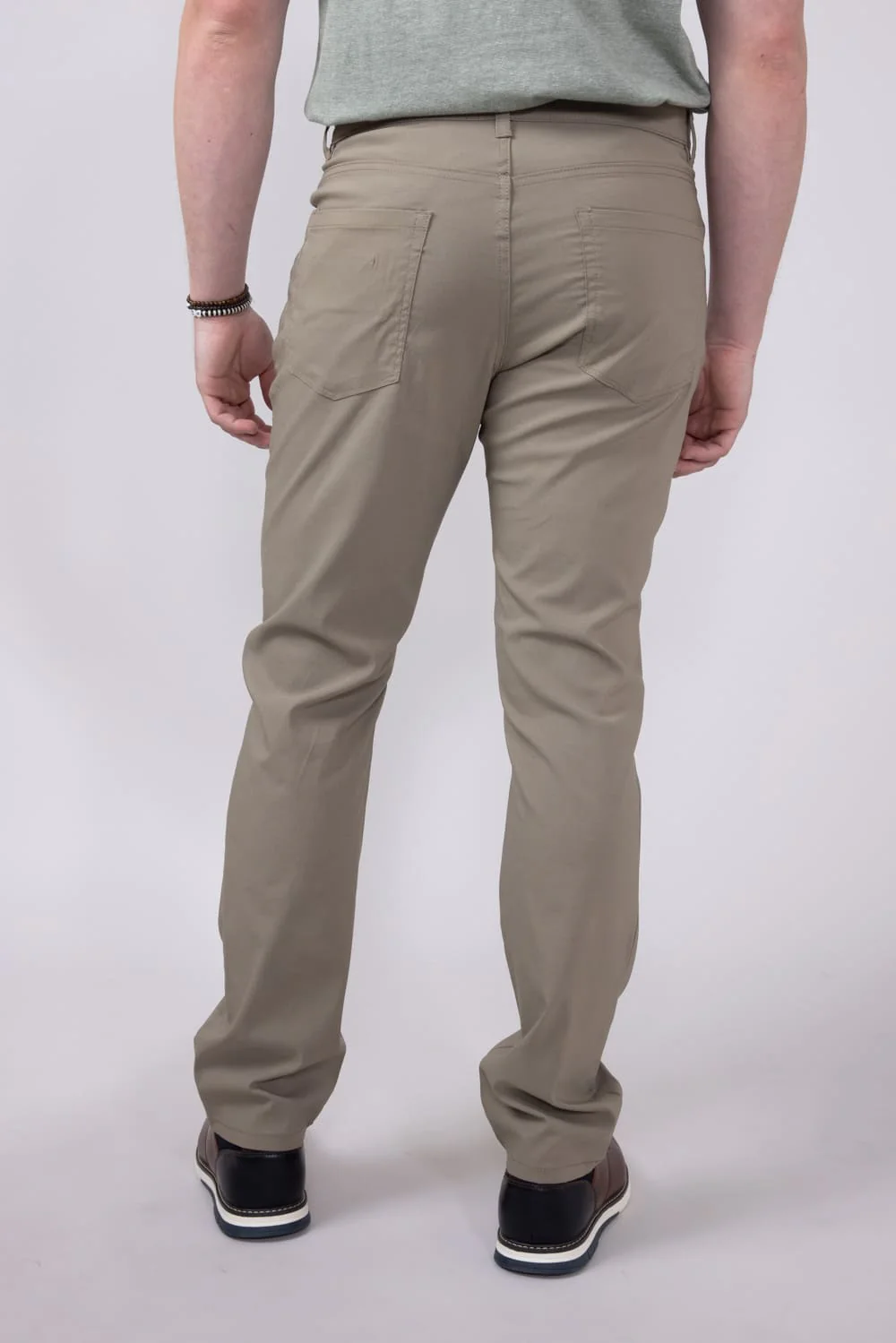 Weatherproof Vintage Faille 5 Pocket Pants for Men in Light Oak | W5S901-221-LIGHTOAK - Image 3