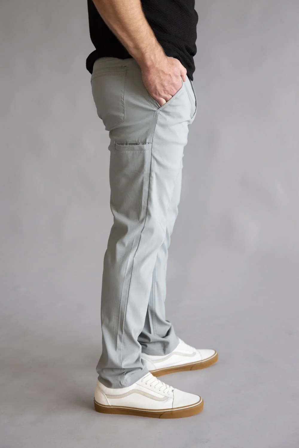 Weatherproof Vintage Faille Utility Pants for Men in Greyhound | W5S800-018GREYHOUND - Image 4