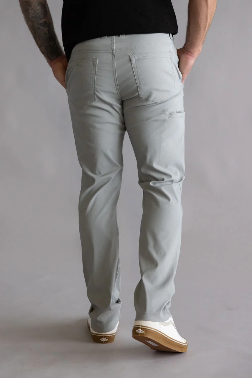 Weatherproof Vintage Faille Utility Pants for Men in Greyhound | W5S800-018GREYHOUND - Image 5