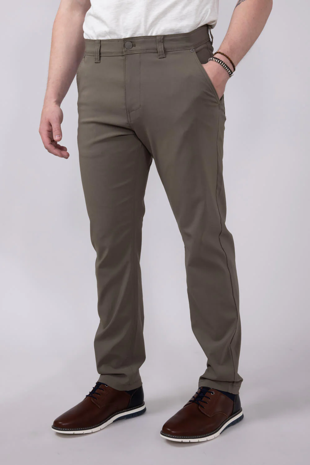 Weatherproof Vintage Faille Utility Pants for Men in Mushroom | W5S800-239-MUSHROOM - Image 3
