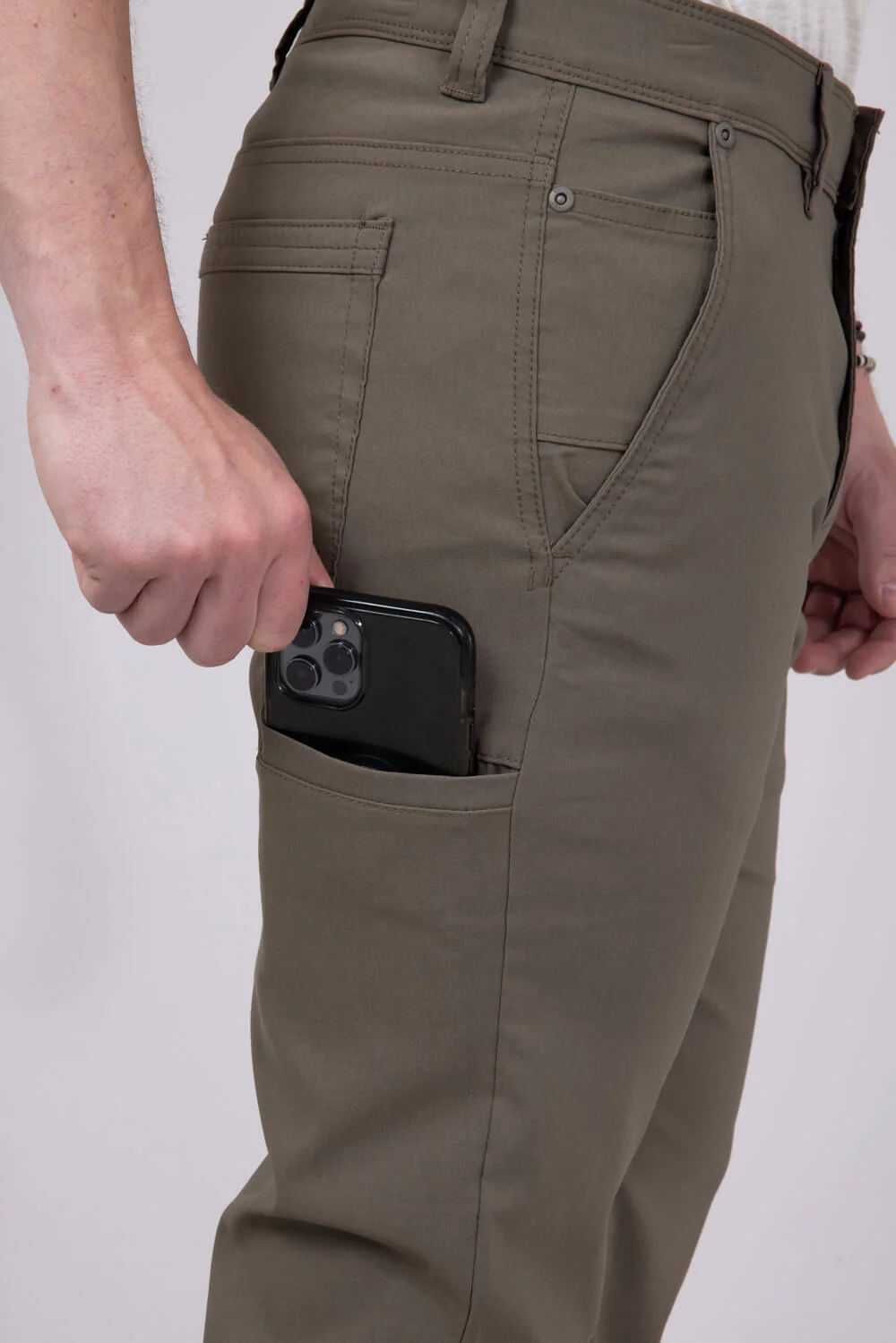 Weatherproof Vintage Faille Utility Pants for Men in Mushroom | W5S800-239-MUSHROOM - Image 5