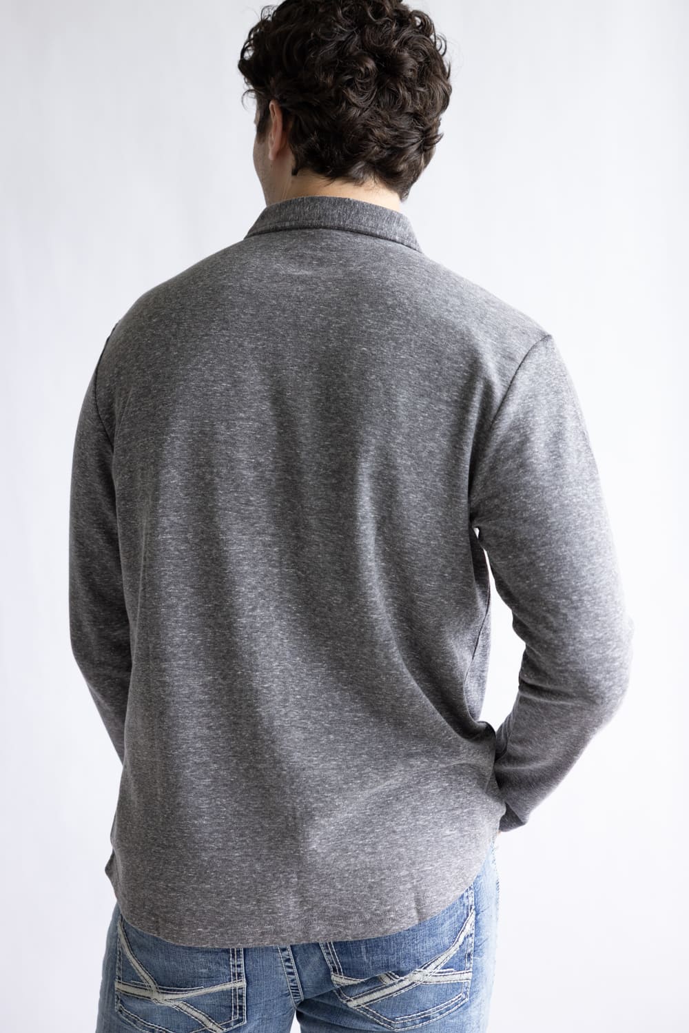 Weatherproof Vintage Full Front Button Shirt for Men in Moonless Night | F2521933GK-MOONLESSNIGHT - Image 3
