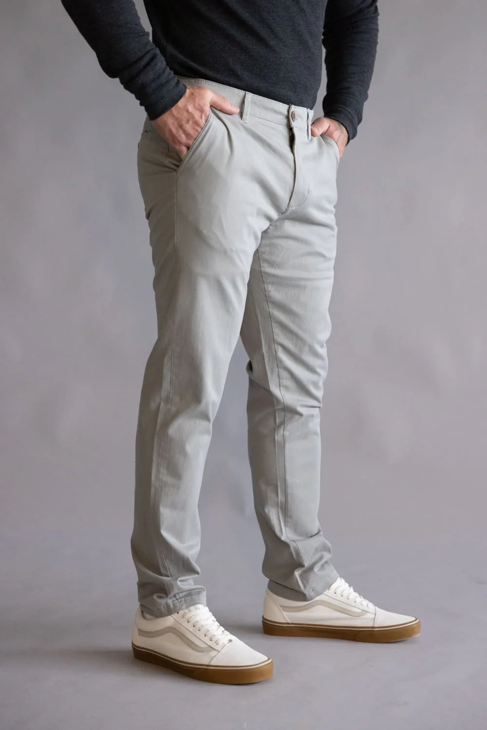 Weatherproof Vintage Leader Chino Pants for Men in Griffin | W5S044-036GRIFFIN - Image 2