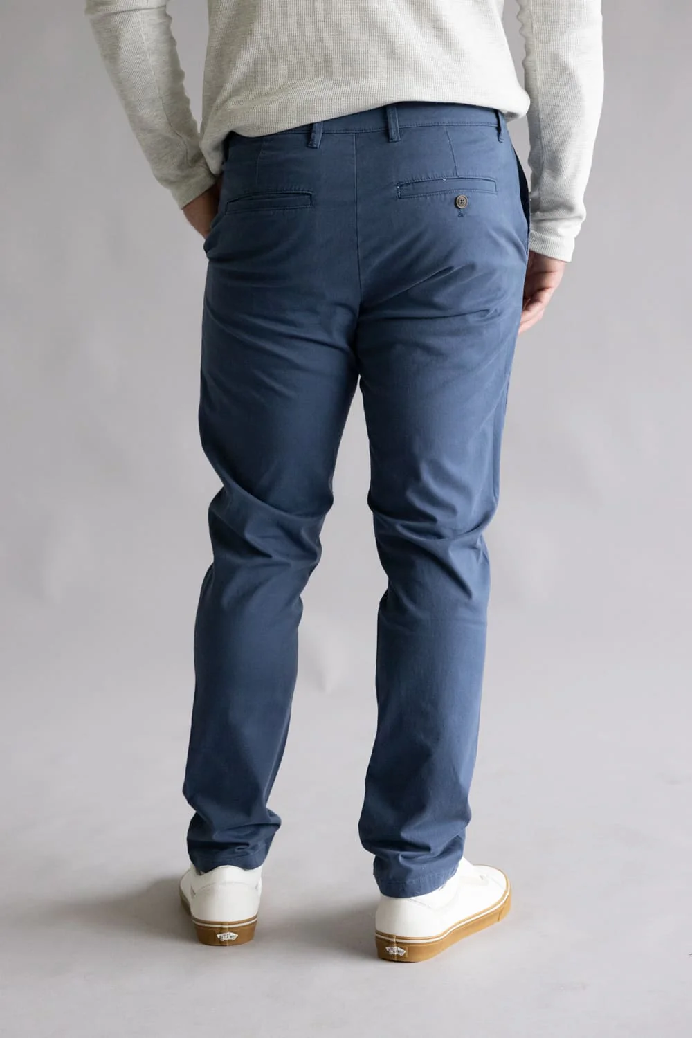 Weatherproof Vintage Leader Chino Pants for Men in Maritime Blue | W5S044-418MARITIMEBLUE - Image 3