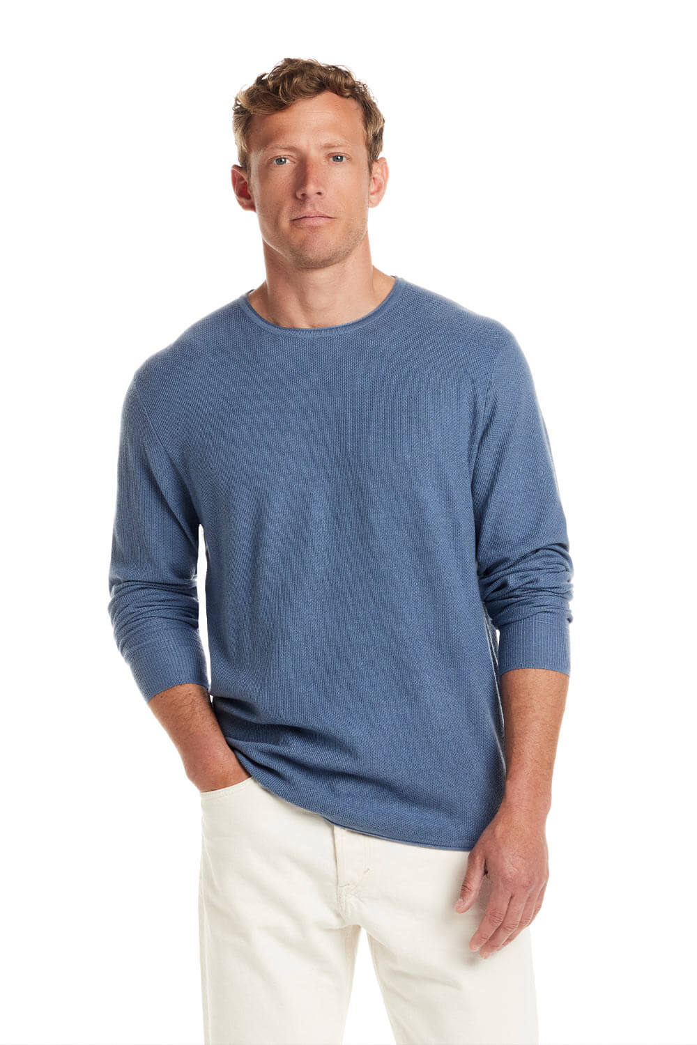 Weatherproof Vintage Merino Blend Roll Neck Sweater for Men - Image 2