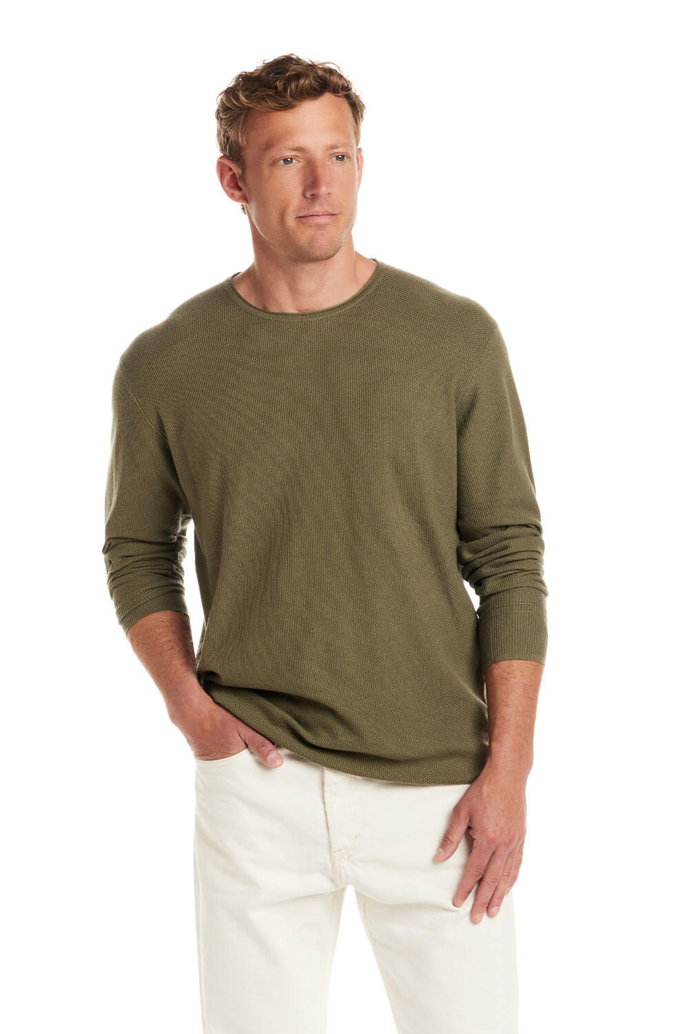 Weatherproof Vintage Merino Blend Roll Neck Sweater for Men - Image 3