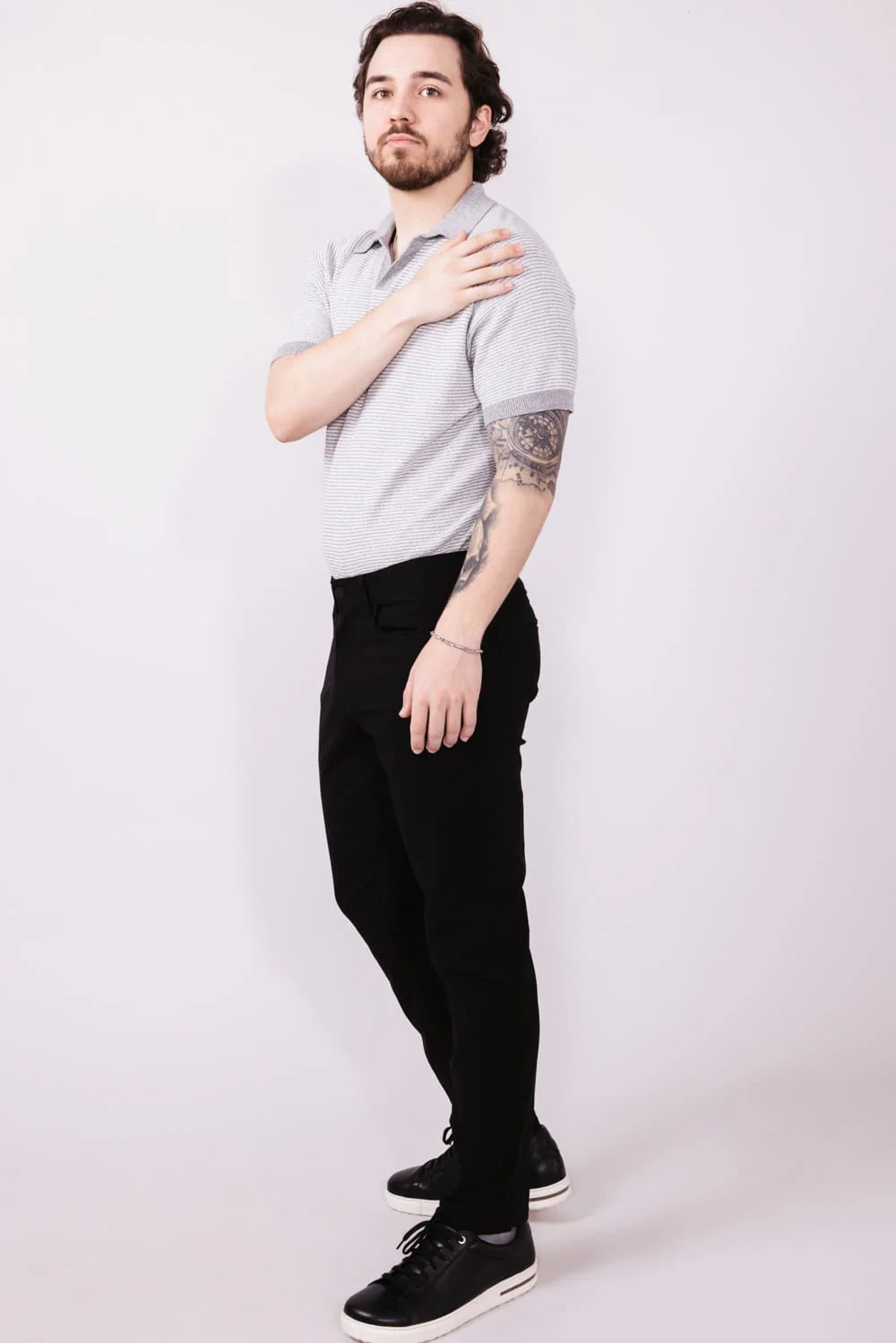 Weatherproof Vintage Momentum 5 Pocket Pants for Men in Black | W4S901-004 BLACK - Image 2