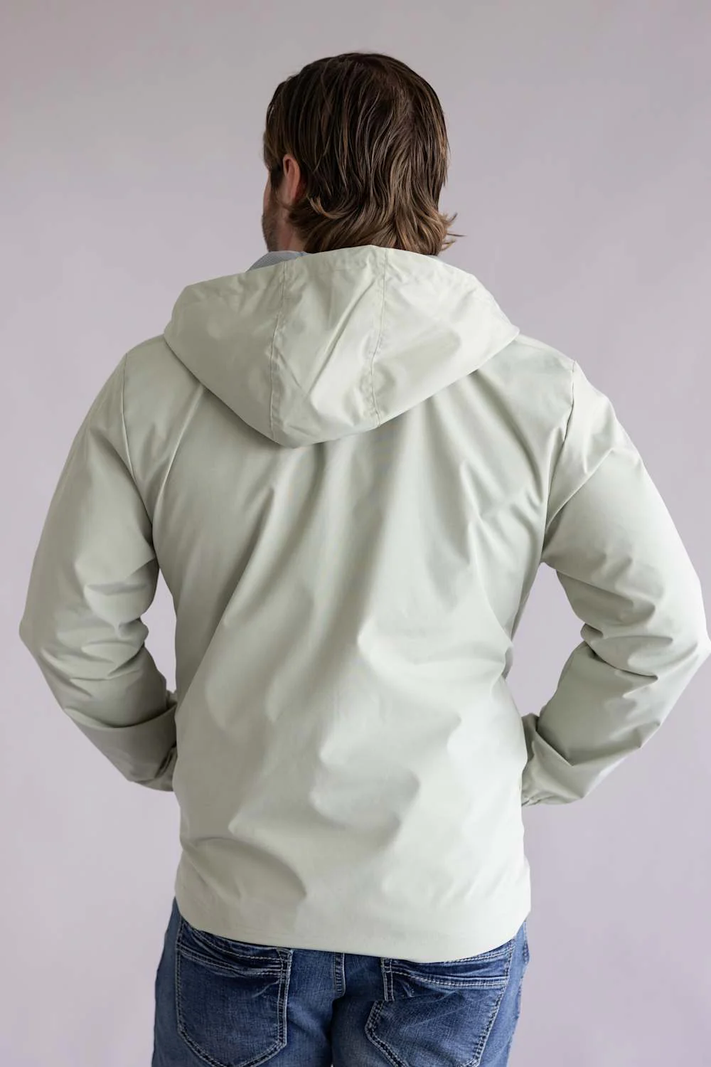 Weatherproof Vintage Poly Memory Safari Jacket for Men in Seagrass | S2670554GK-SEAGRASS - Image 3