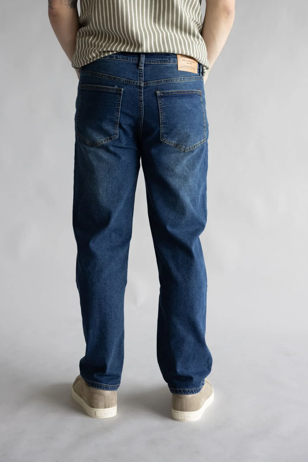 Weatherproof Vintage Straight Jeans for Men in Riverstone | WP25-95SR-RIVERSTONE - Image 2