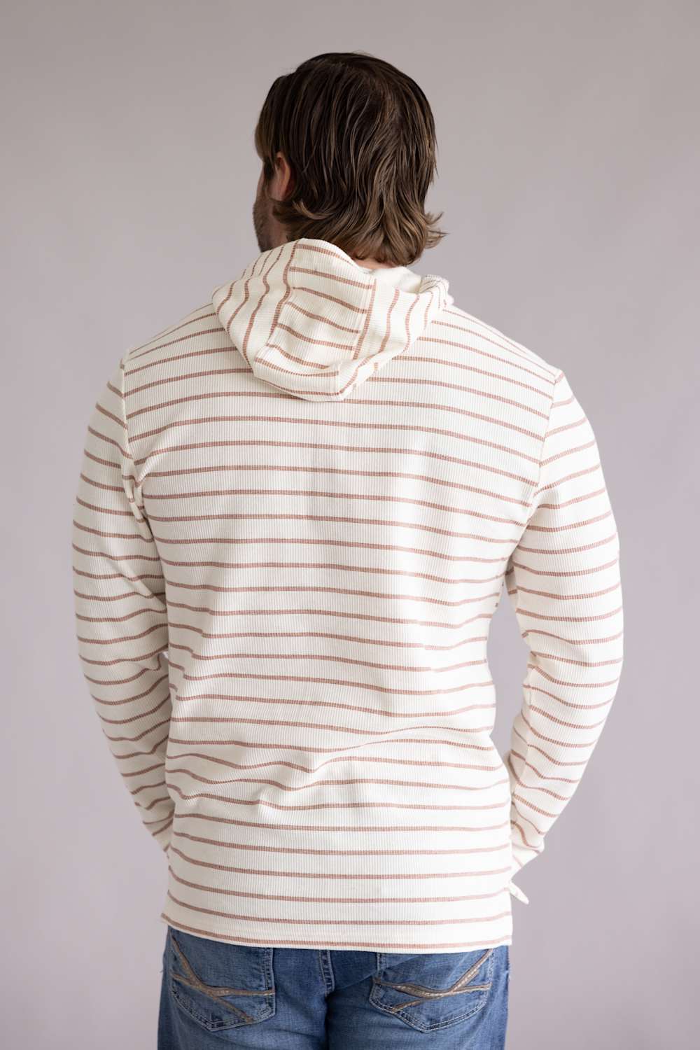 Weatherproof Vintage Summer Hoodie for Men in Crimson | S2631621GK-CRIMSON - Image 3