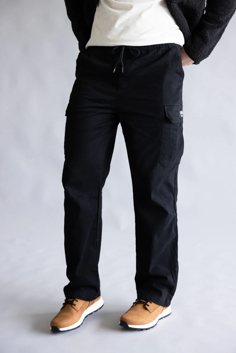 Wesc Open Bottom Cargo Pants for Men - Image 2