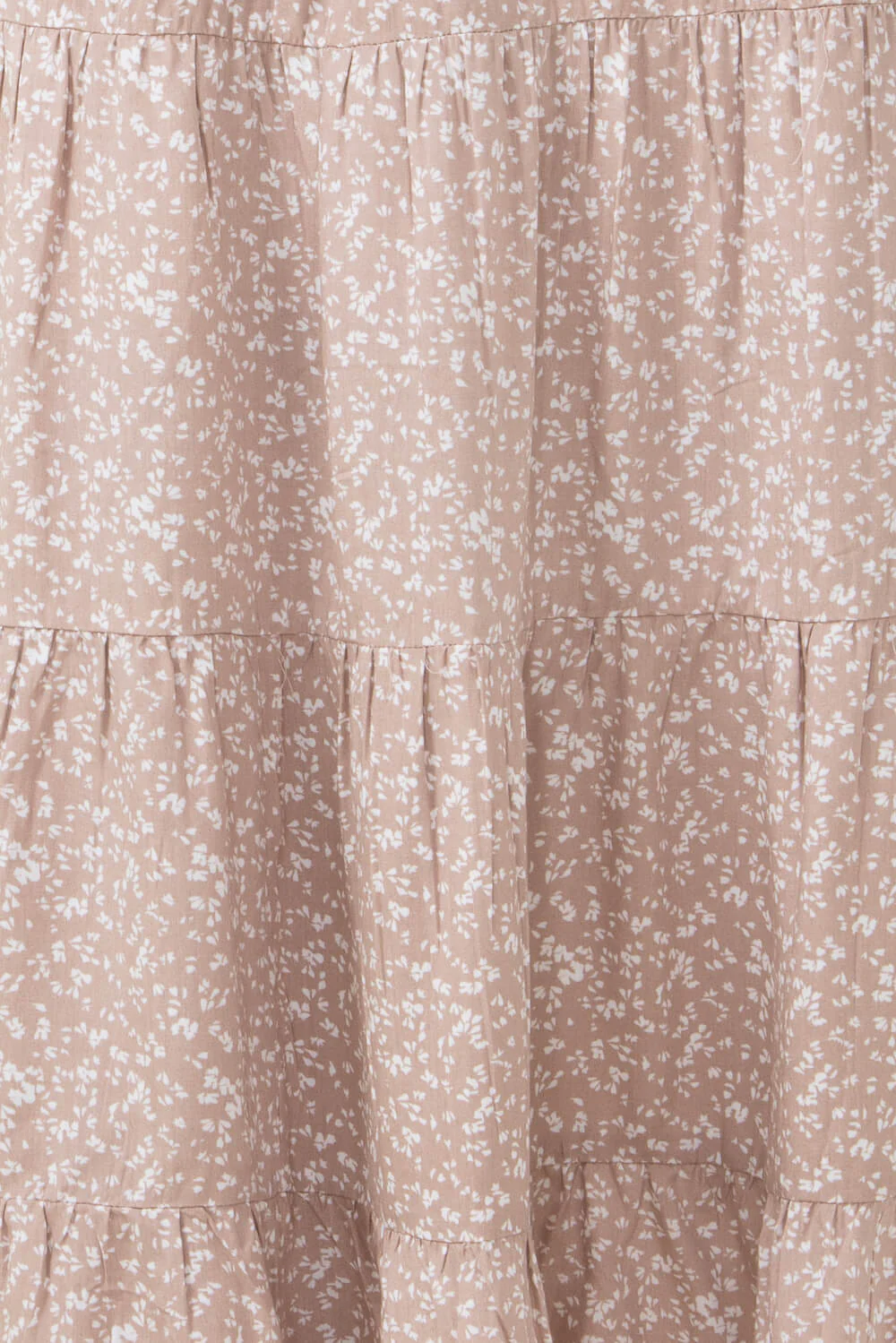 Wishlist Floral Midi Skirt with Side Slit for Women in Taupe | WL22-7471-TAUPE - Image 4