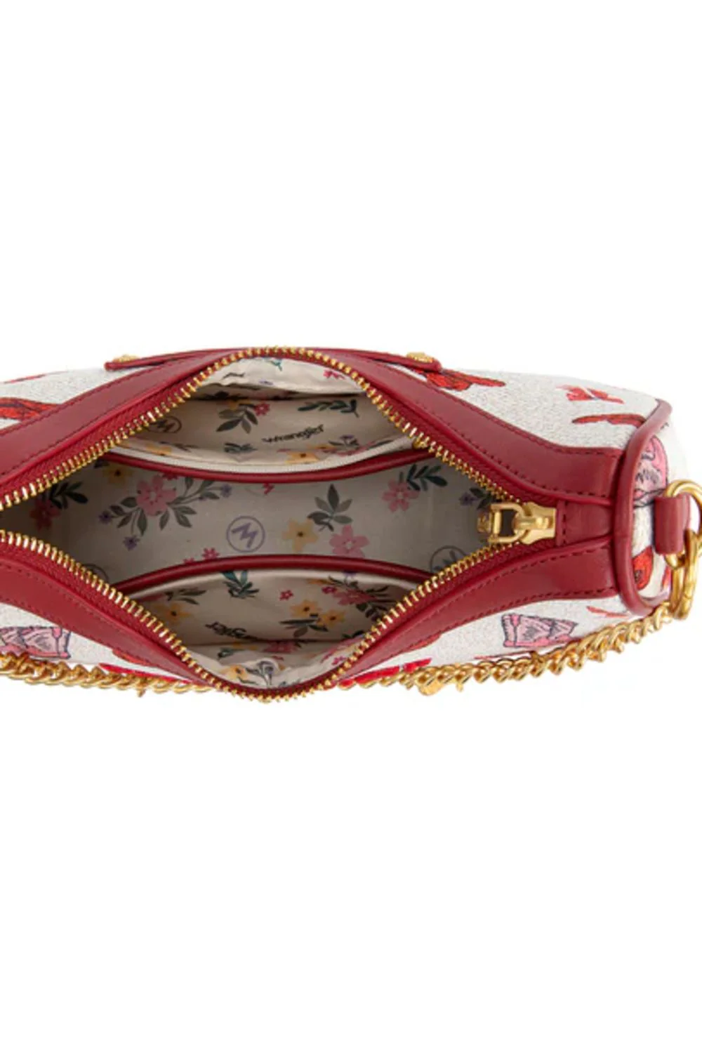 Wrangler Western Cowgirl Print Braided Shoulder Bag for Women in Pink | WG524-8182-PK - Image 3