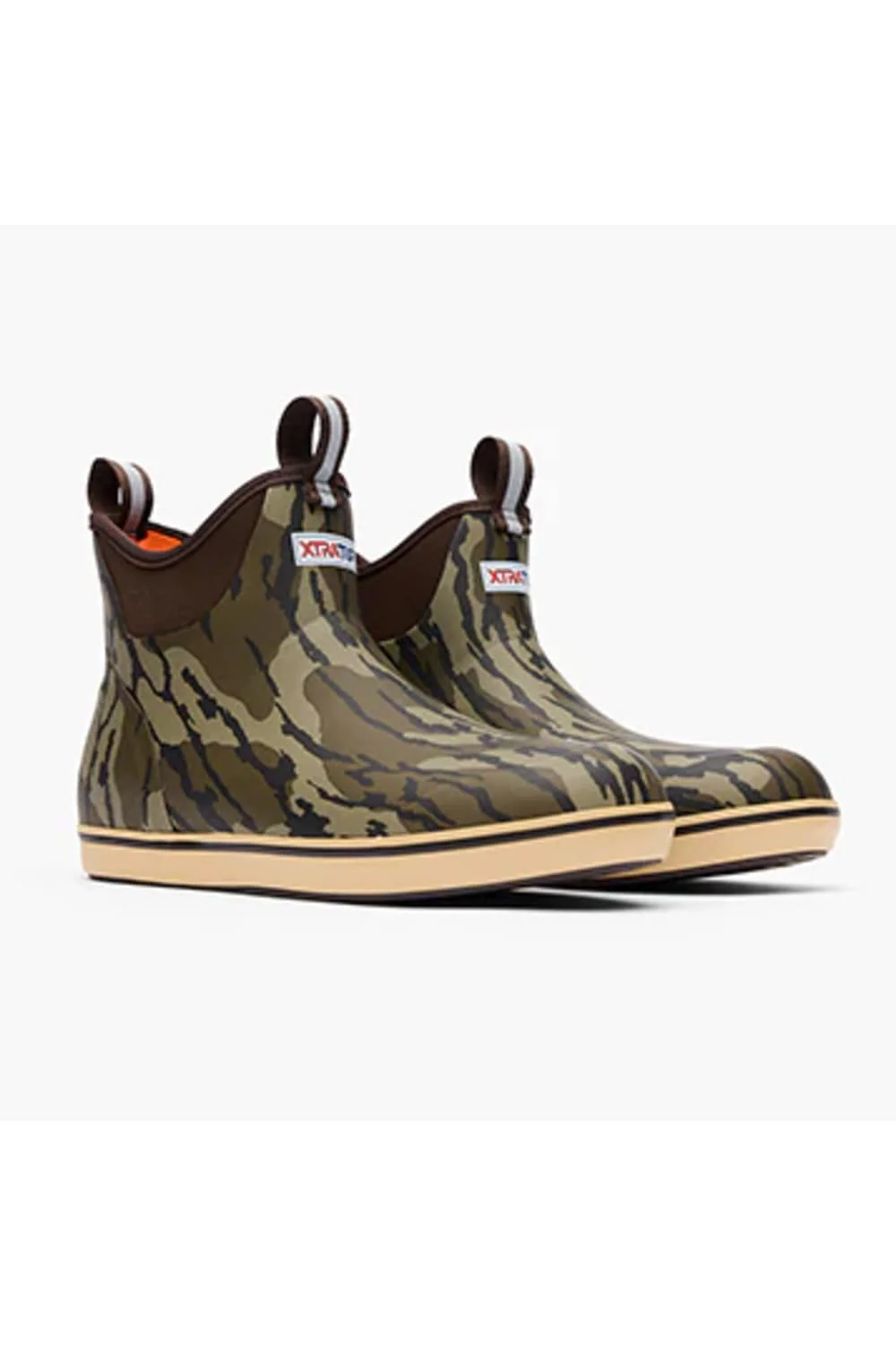 Xtratuf Ankle Deck Boot for Men in Mossy Oak | XMABMOB - Image 2