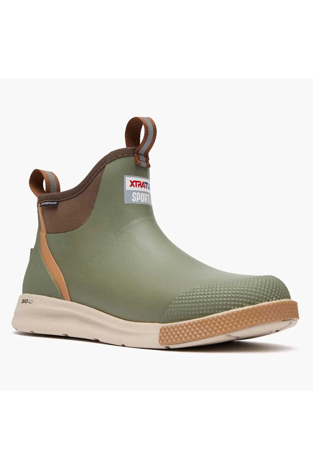 Xtratuf Ankle Deck Boot Sport for Men in Olive | ADSM300 - Image 4