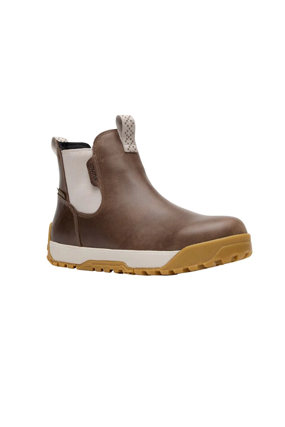 Xtratuf Leather Ankle Deck Boot for Women in Fossil/Stone | XWABL101 - Image 2